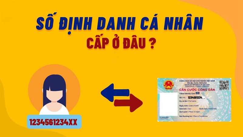 Mã định danh cá nhân xin ở đâu?